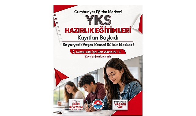 Maltepe Belediyesi’nin YKS hazırlık kursu kayıtları başladı